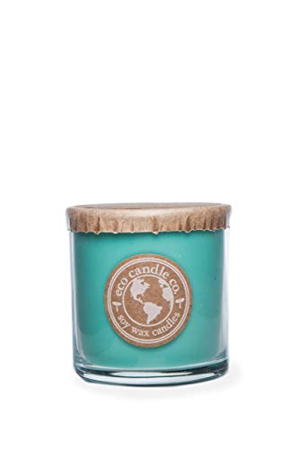 Eco Candle Co. Recycled Candle, Ocean Waves, 5oz. - Scents of Ocean, Citrus & Musk 100% Soy Wax, No Lead, Kraft Label & Lid, Hand Poured, Phthalate Free, Made from Midwest Grown Soybeans