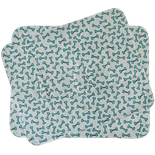 rocket & rex Washable Pee Pads for Dogs | Reusable Puppy Pads and Whelping Pads | Waterproof, Absorbent, Easy Cleanup | Tons of Uses in Home | Single Purchase, Reduces Waste